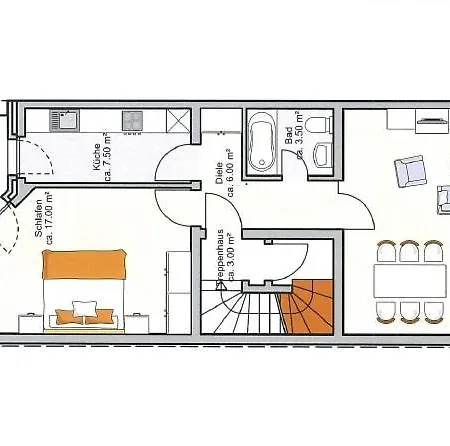 شقة Modernes In Schoener Lage *