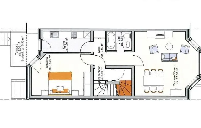 Апартаменты Modernes In Schoener Lage *